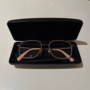 Versace Women's Glasses with Pink Frame